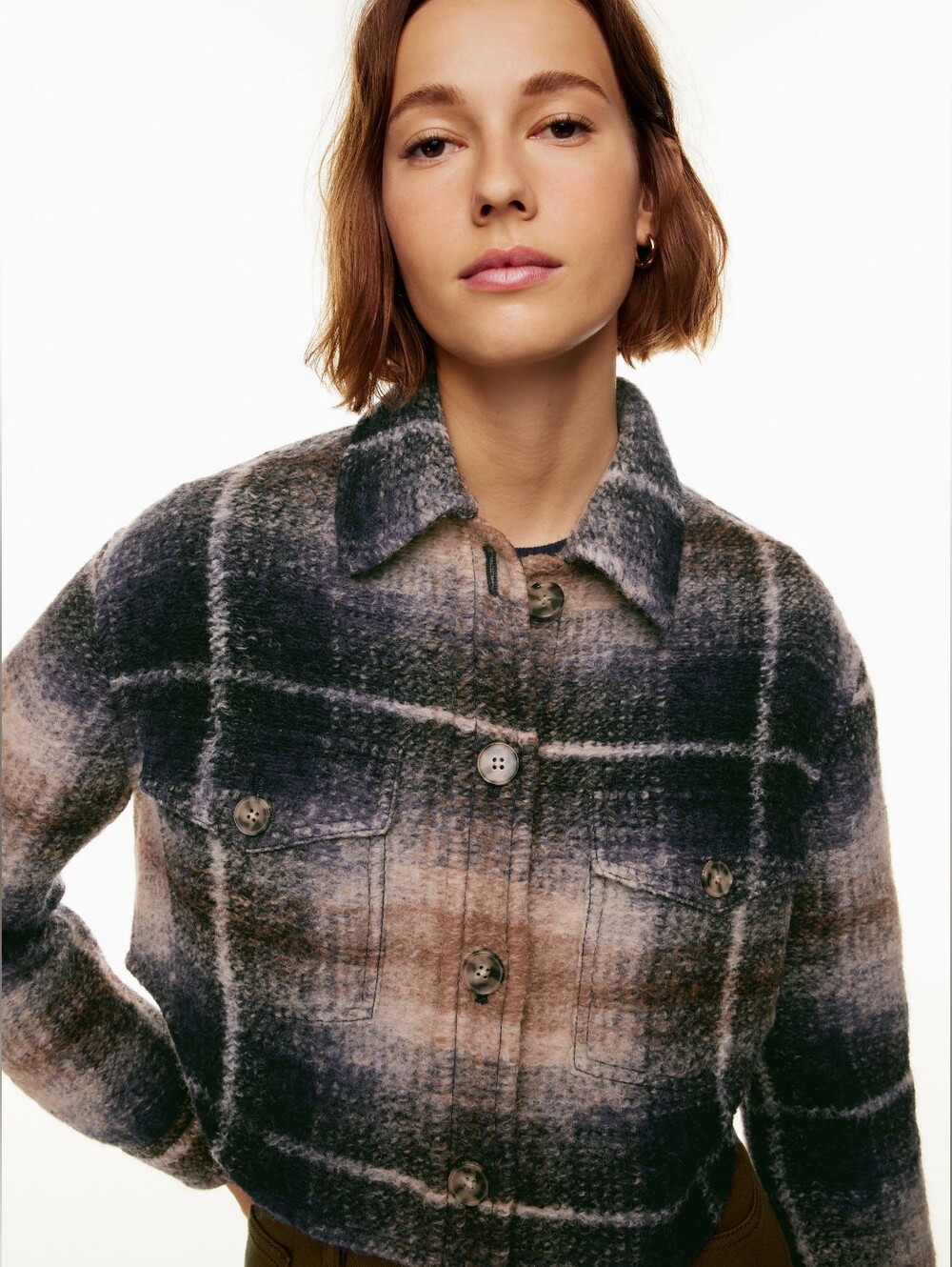 aritzia x Wilfred Free Ganna jacket cropped